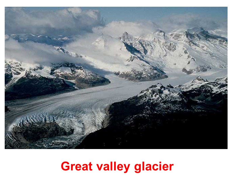 Great valley glacier